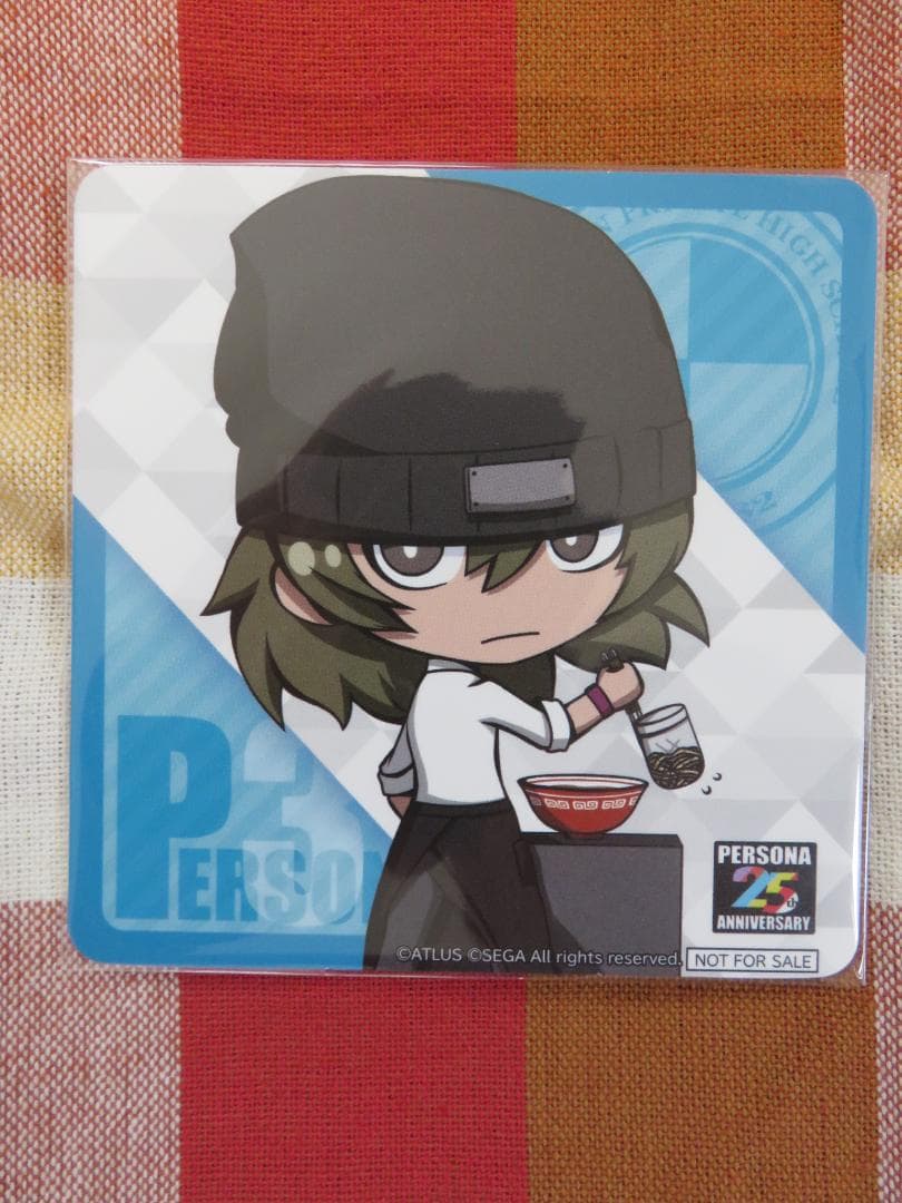 ペルソナ 25th セガ コラボカフェ 荒垣真次郎 コースター - メルカリ