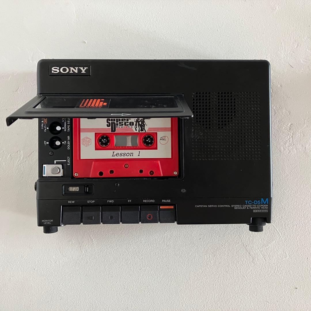 SONY TC-D5M カセットプレーヤー デンスケ 動作確認済 美品