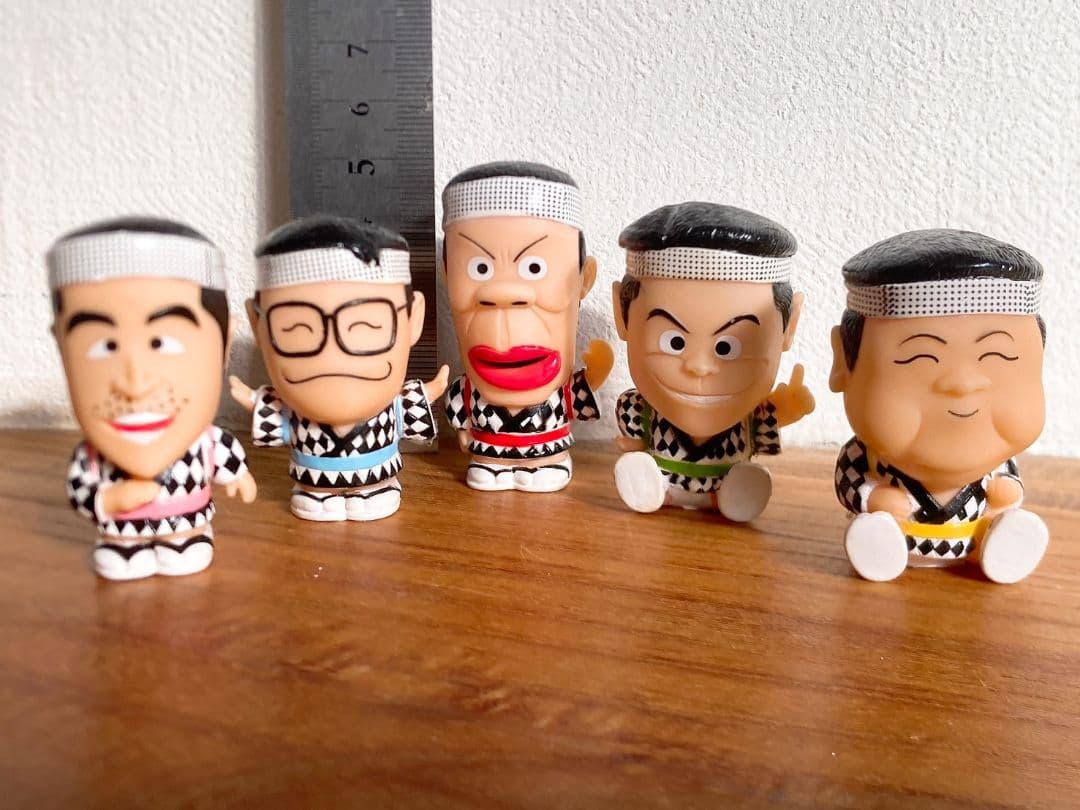 ドリフターズソフビ指人形