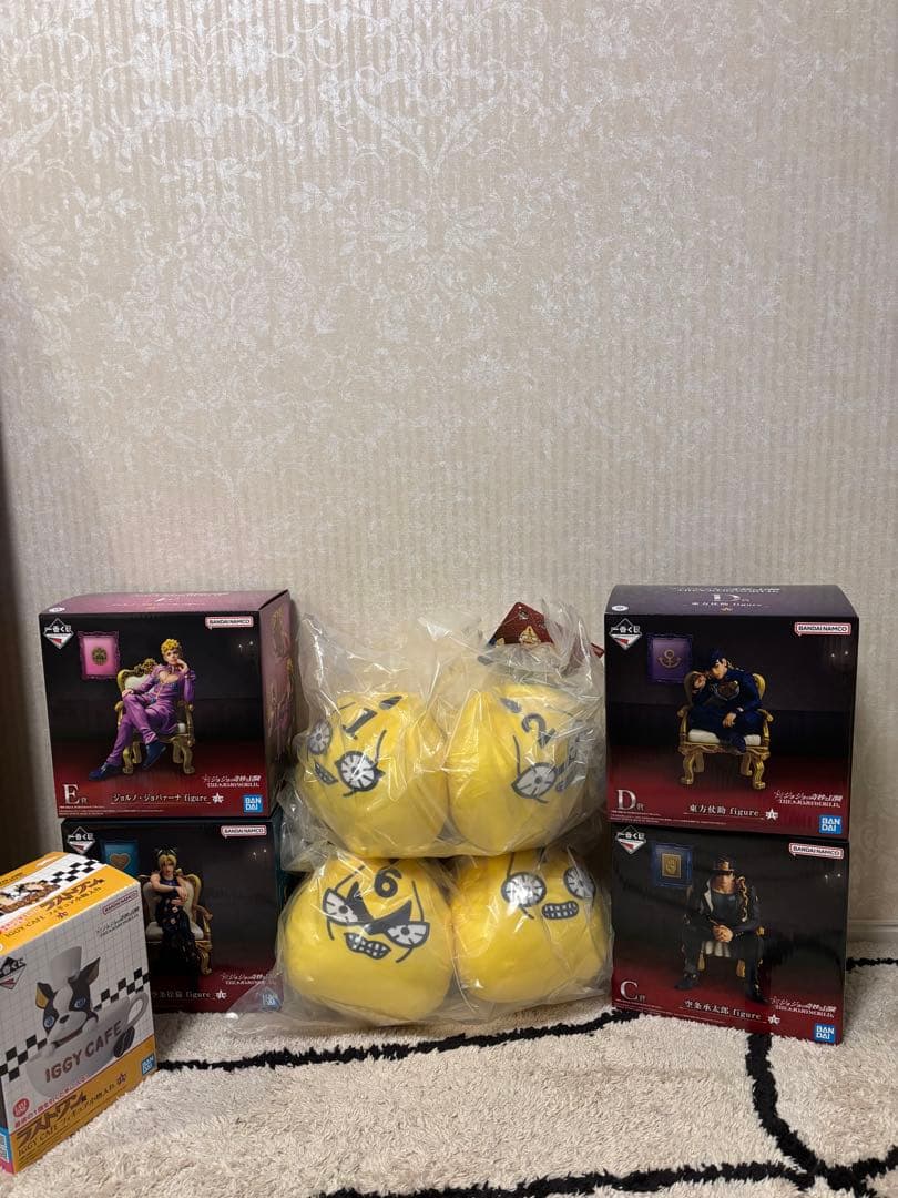 極美品！ジョジョ　1番くじ　C.D.E.F.ラストワン賞 一番くじ ラストワン賞セット ジョジョの奇妙な冒険 ジョジョの奇妙な