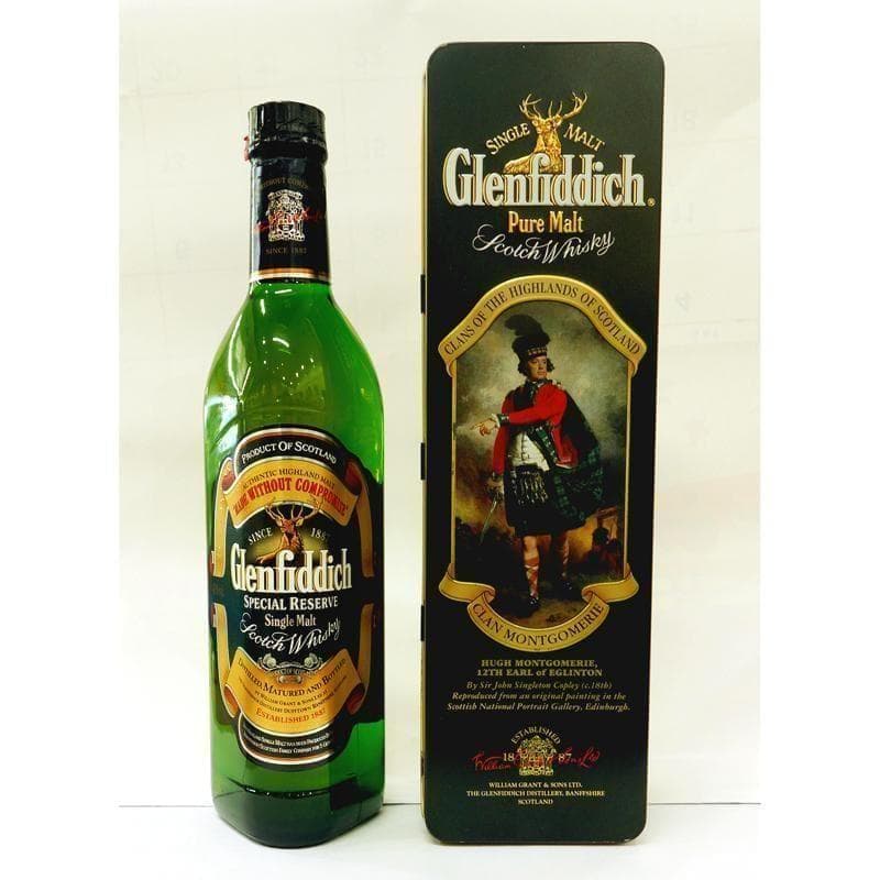 【未開栓】グレンフィディック ピュアモルトウイスキー 750ml 缶【古酒】 未開栓】グレンフィディック ピュアモルトウイスキー 750ml 缶【古酒】