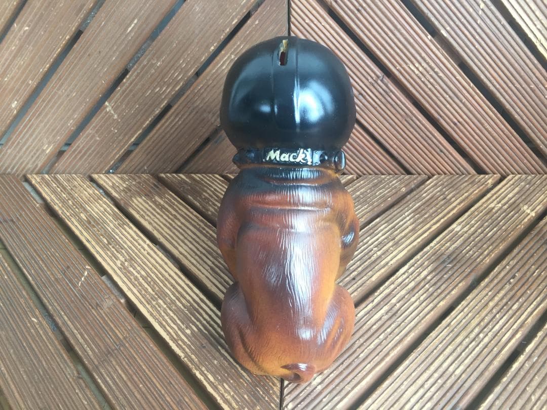 マ*ク様 【70's マックトラック 貯金箱】ビンテージ ブルドッグ