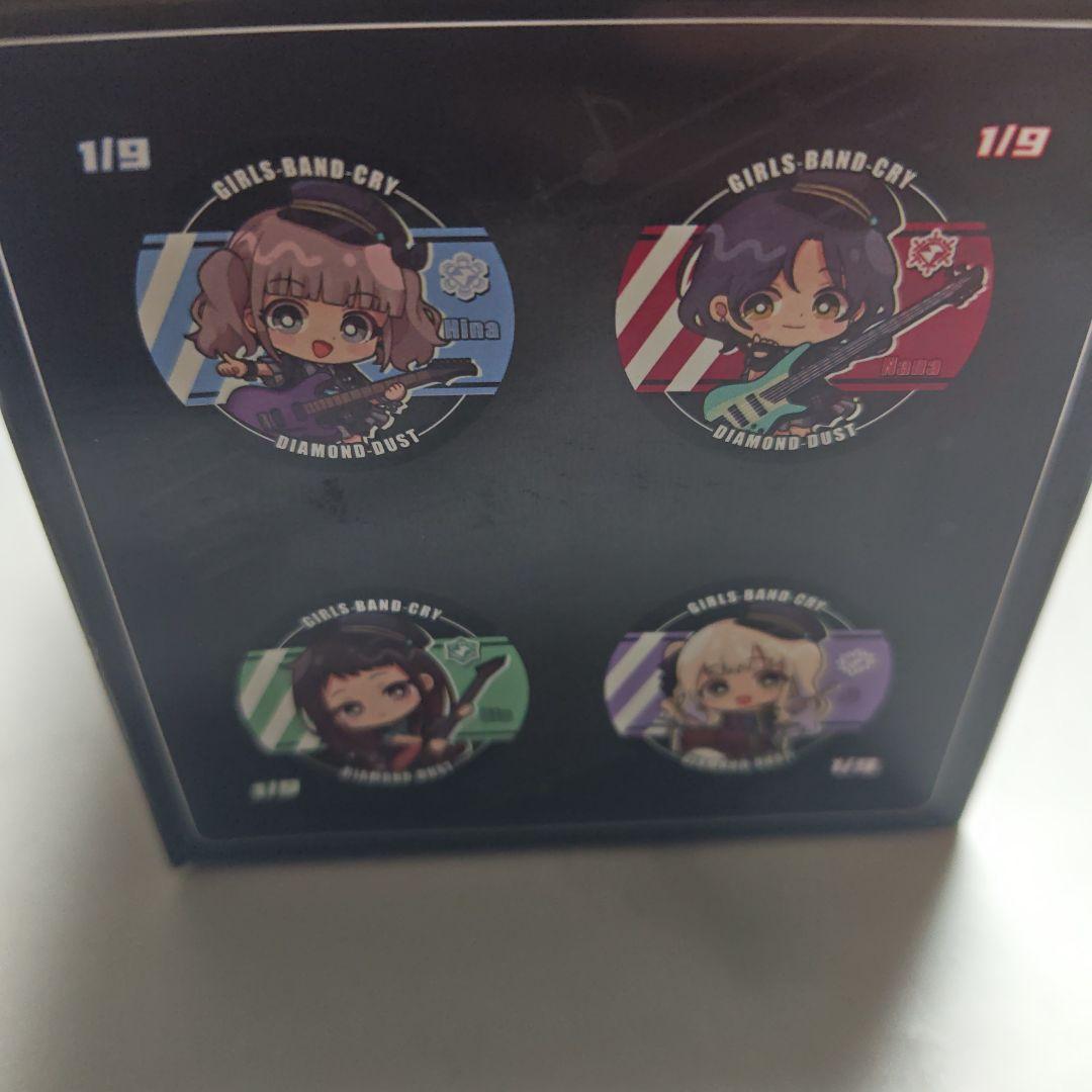 ガールズバンドクライ 中国発売 トレーディング SD 缶バッジ（全9種）