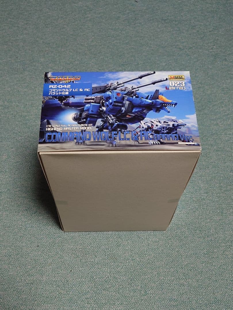 ホビーショー限定 1/72 RZ-042コマンドウルフ LC&AC バラッド仕様