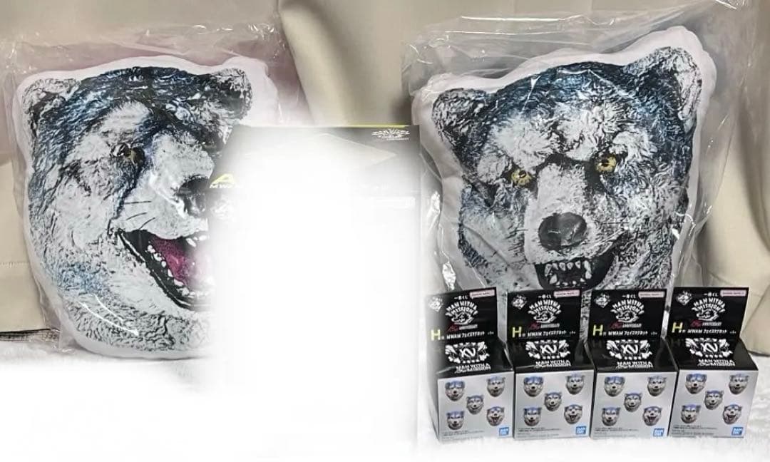 一番くじMAN WITH A MISSION D賞 G賞 H賞セミコンプセット 一番くじ MAN WITH A MISSION 15th ANNIVERSARY｜一番くじ倶楽部