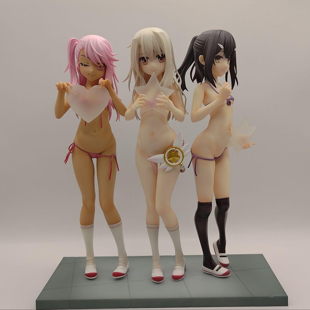 AMAKUNI イリヤ＆クロ SPカラー 美遊 3体セット＋映画チケット付き