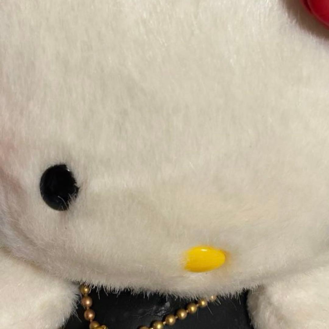 ハローキティ VIVITIX GIRLS 黒いドレス　ぬいぐるみ　2000年