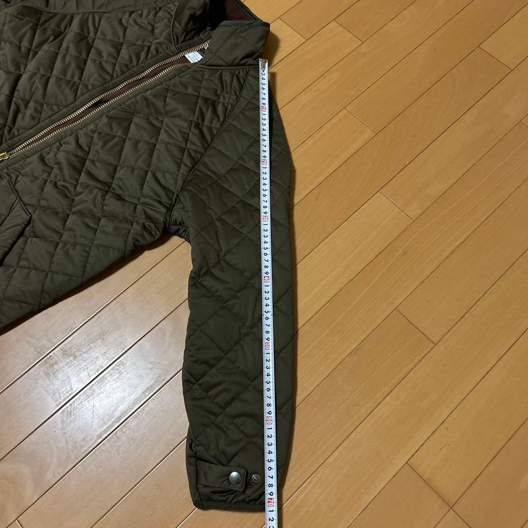 オリーブ キルティングジャケット最終です。2026年1月30日まで - メルカリ