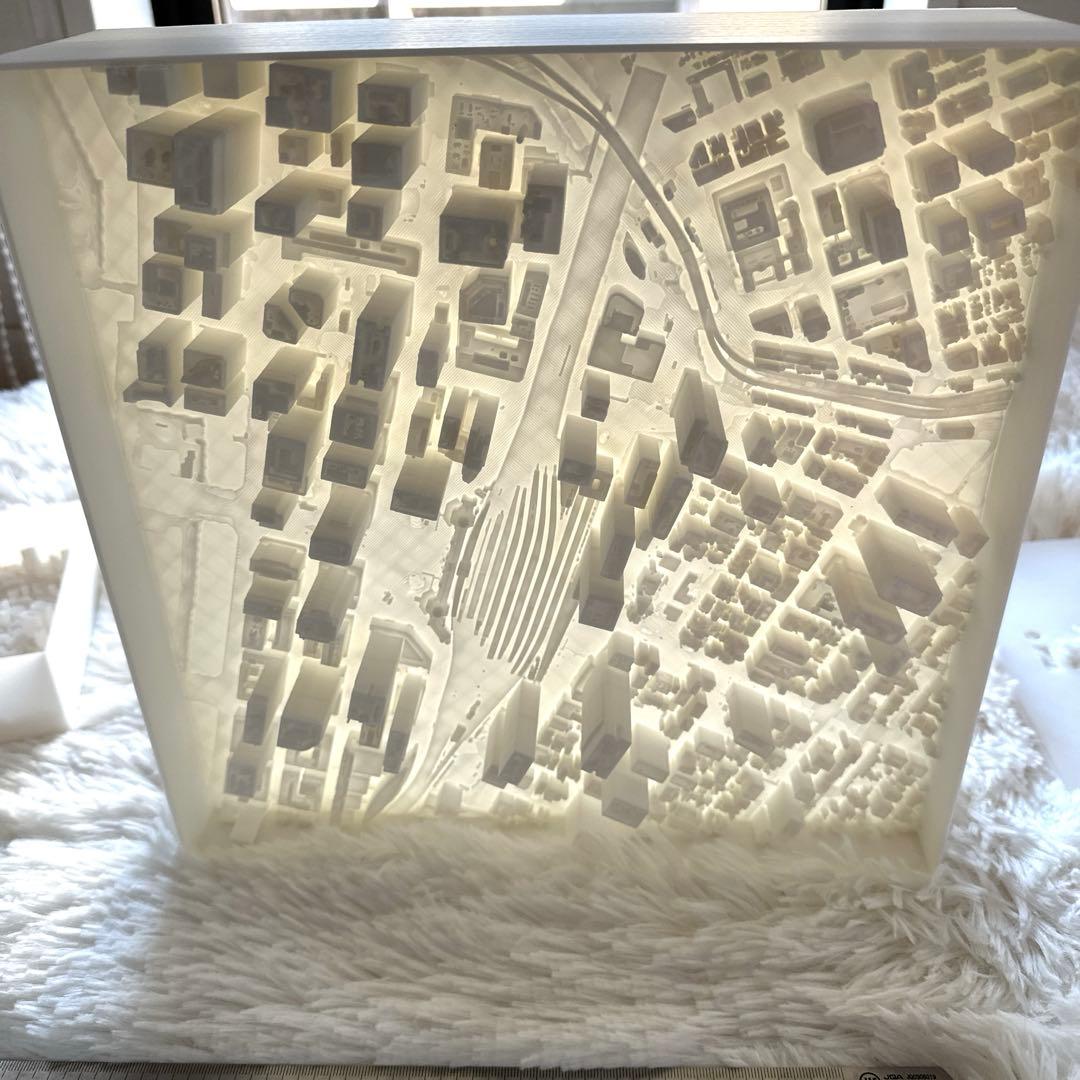 ☆5値下中！東京駅周辺ビッグサイズ☆精密都市模型 1/5000