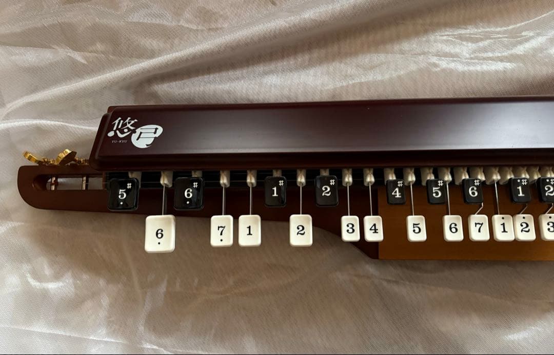 悠弓】弓弾き大正琴 SUZUKI YTS-01 ハードケース 配送専用箱付