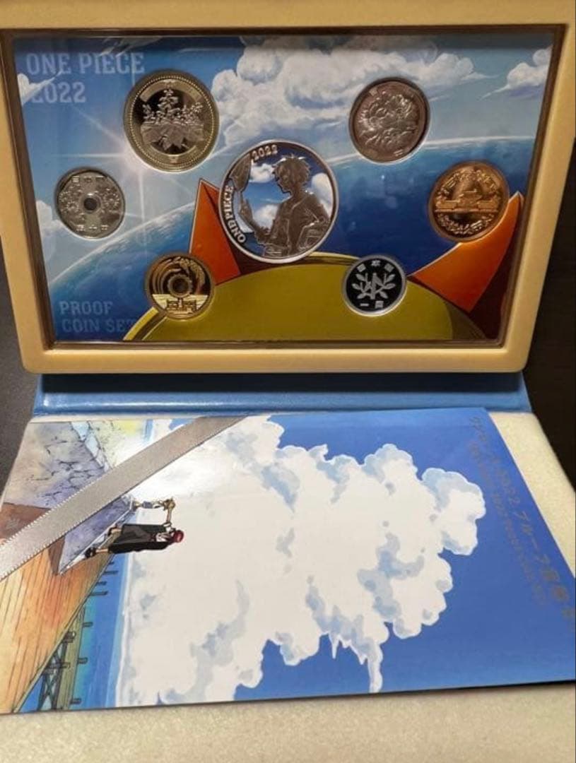 ONE PIECE 2022 プルーフ　硬貨は無しです。