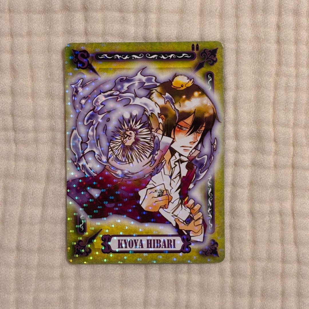 リボーン ステータスカード 雲雀恭弥 家庭教師 ヒットマン REBORN 雲雀