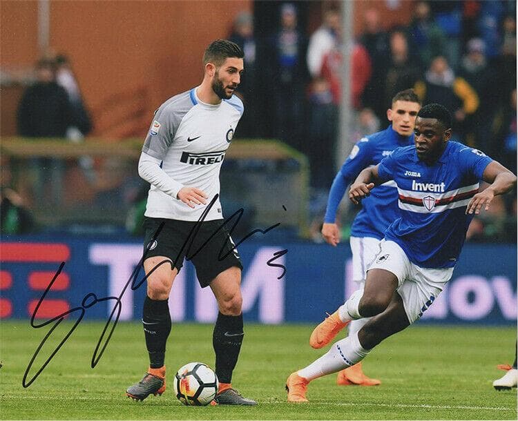 直筆サイン入り写真 ロベルト・ガリアルディーニ FCインテル・ミラノSA