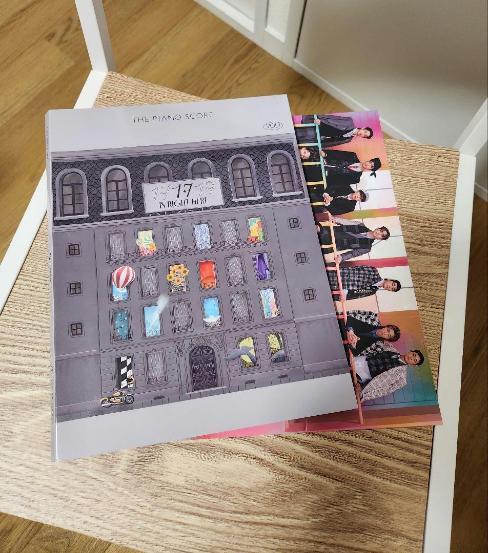 セブチ　楽譜　ピアノスコア