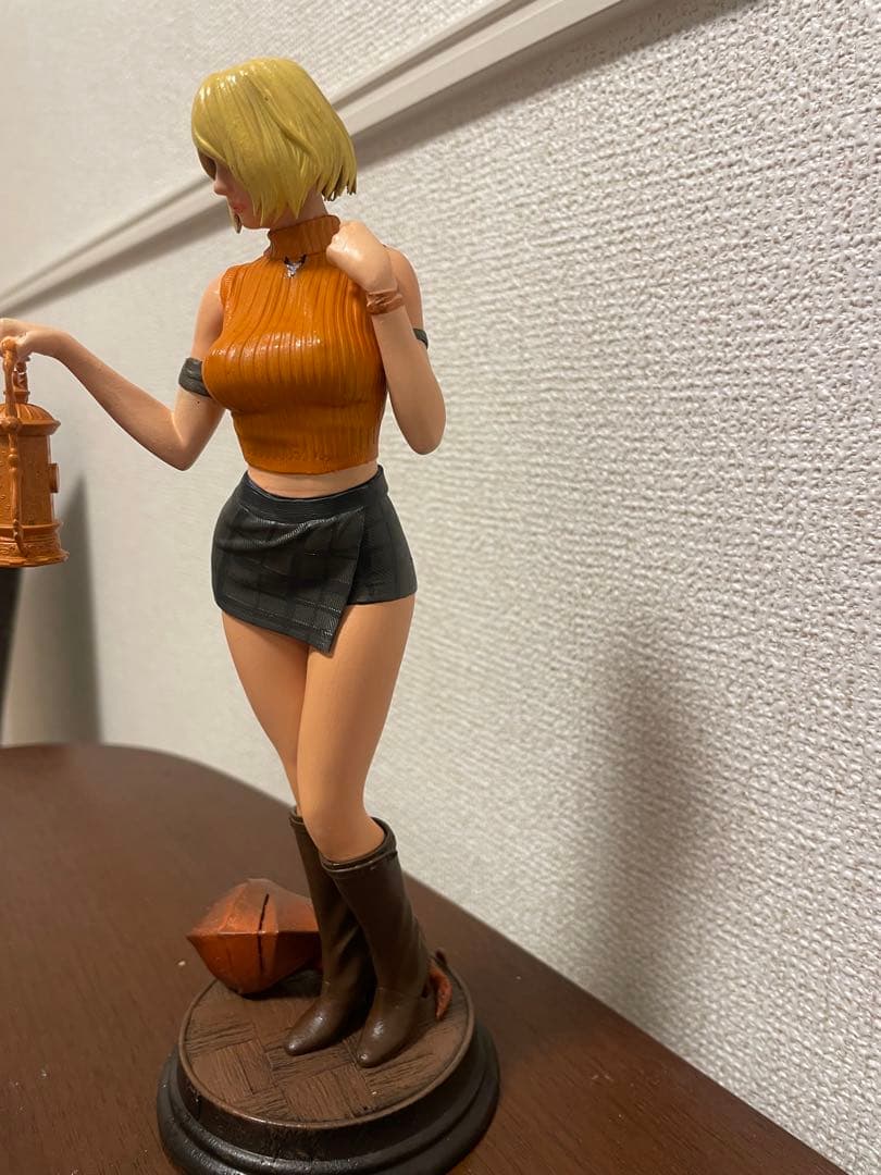 ガレージキット　フィギュア　塗装済　バイオハザード4 アシュリー　20cm