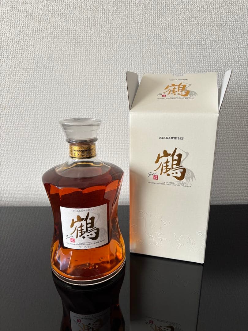 【新品未開封】鶴　700ml 余市蒸留所限定 ニッカウヰスキー　ショッパー付き ニッカウヰスキー（NIKKA WHISKY） 全国配送可能 ニッカ ウイスキー 鶴