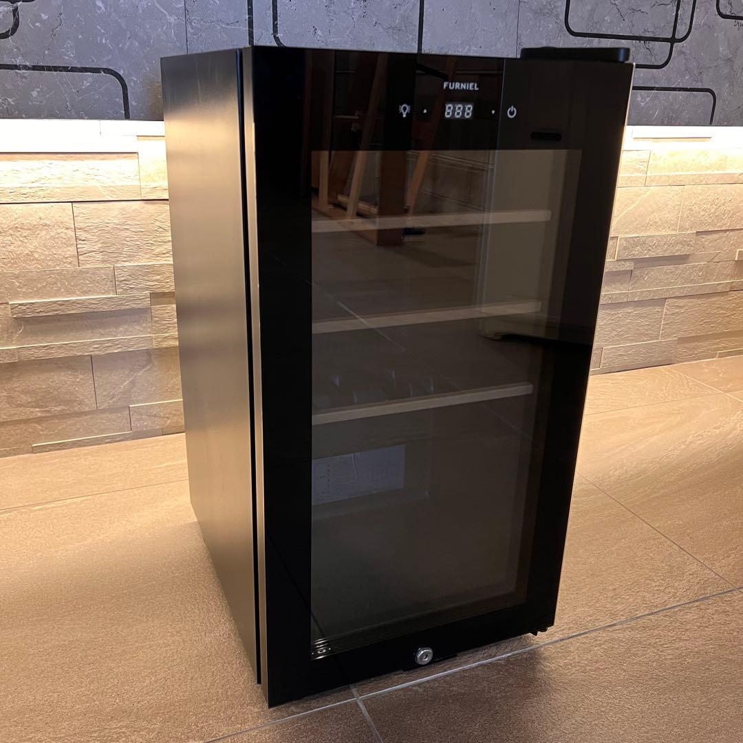 FURNIEL さくら製作所 12本収納ワインセラー SAB-50G-PB - メルカリ