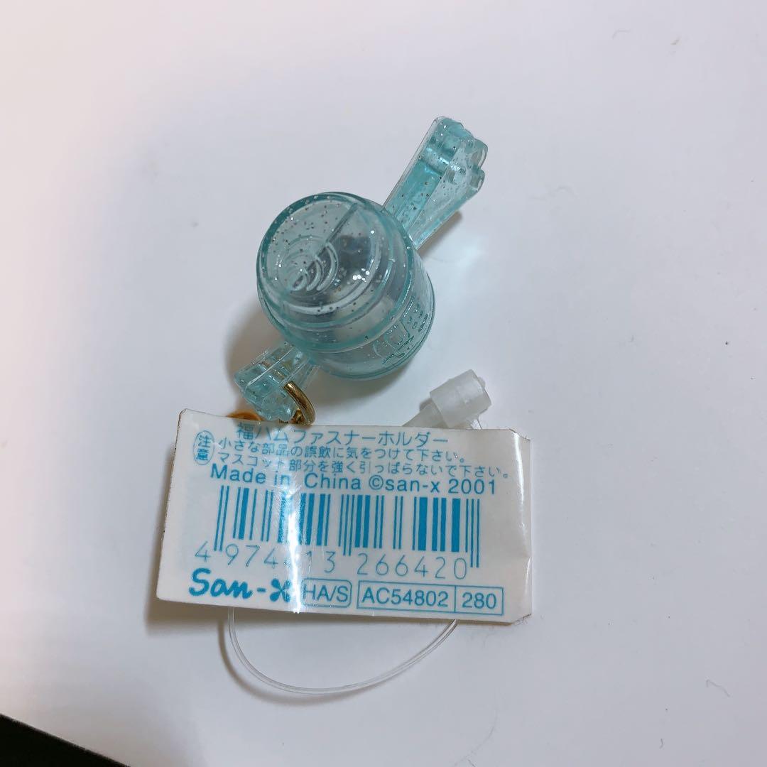 平成レトロ　レア　サンエックス　福ハムファスナーホルダー　Hamuchan