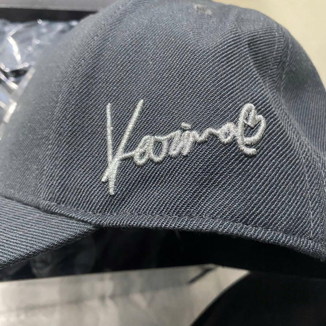 aespa カリナ MLB キャップ 帽子グレー KARINA トレカセット⑤