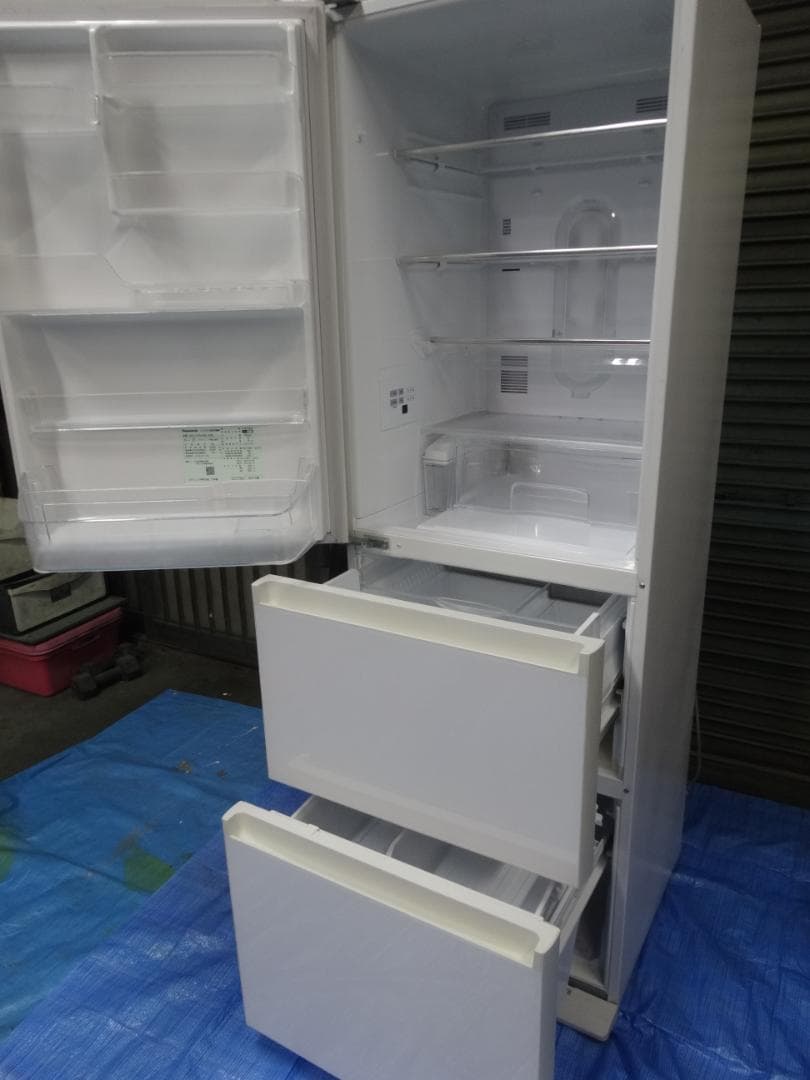 自動製氷 説明書付 365L Panasonic NR-C37HGML-W