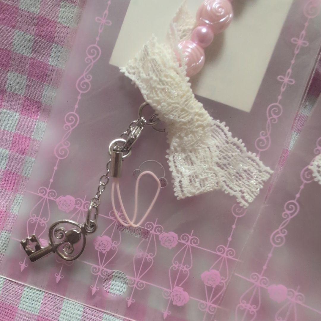 な*定様 超激レア　チャーミーキティ　うさみみ　ストラップ2個セット　レトロ