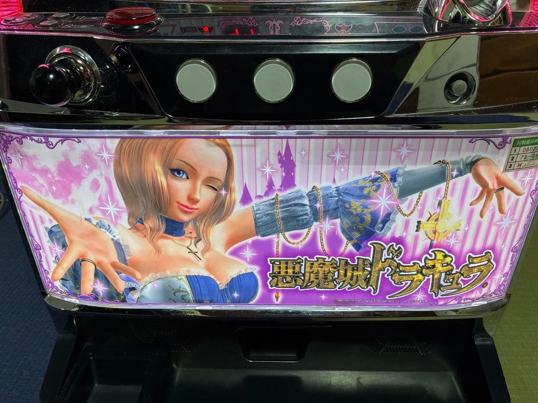 パチスロ実機 悪魔城ドラキュラ アンジェラパネル