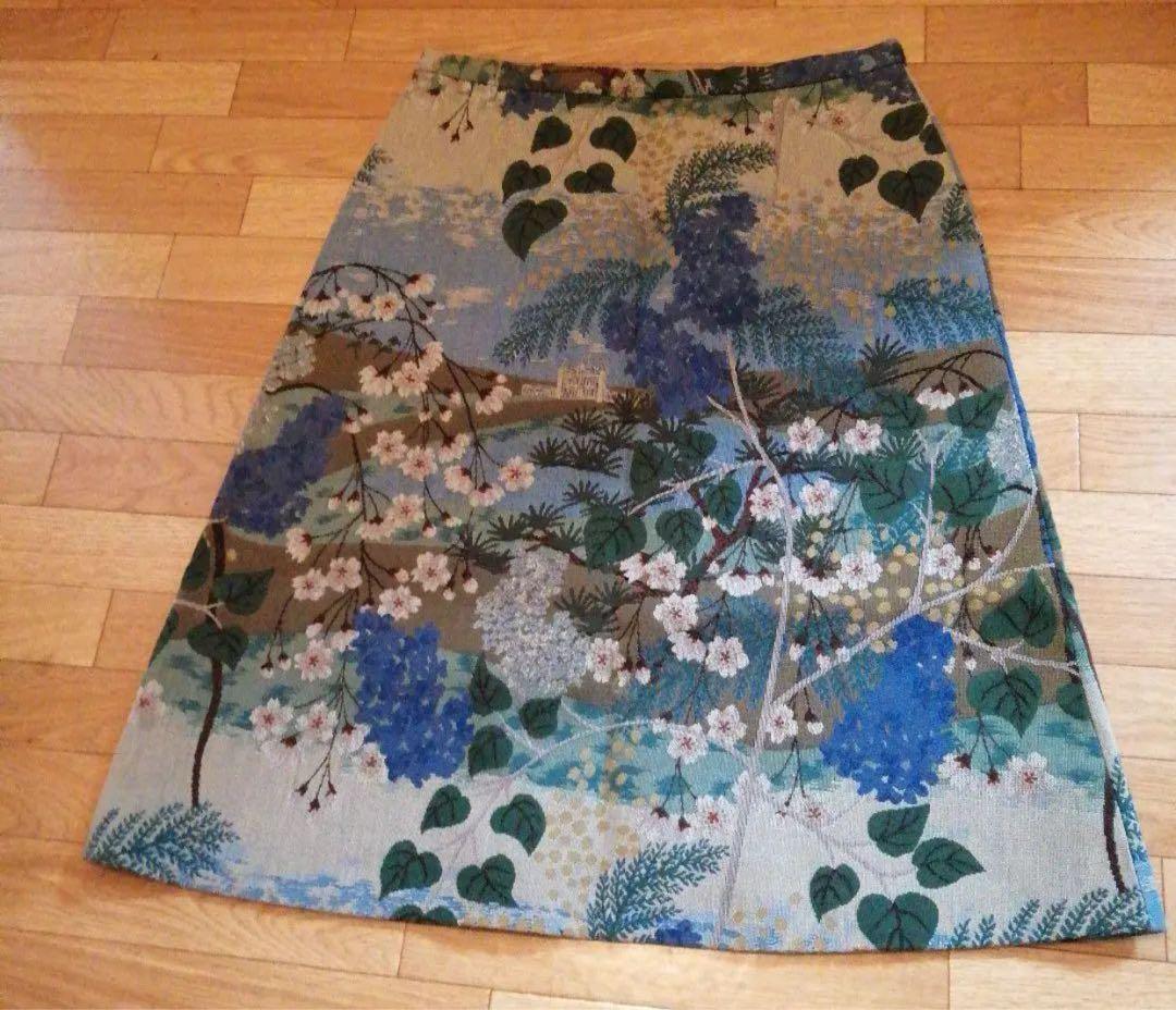 値下げ交渉OK！極上ちりめん地 吉祥文 金彩加工染 訪問着 正絹 C621