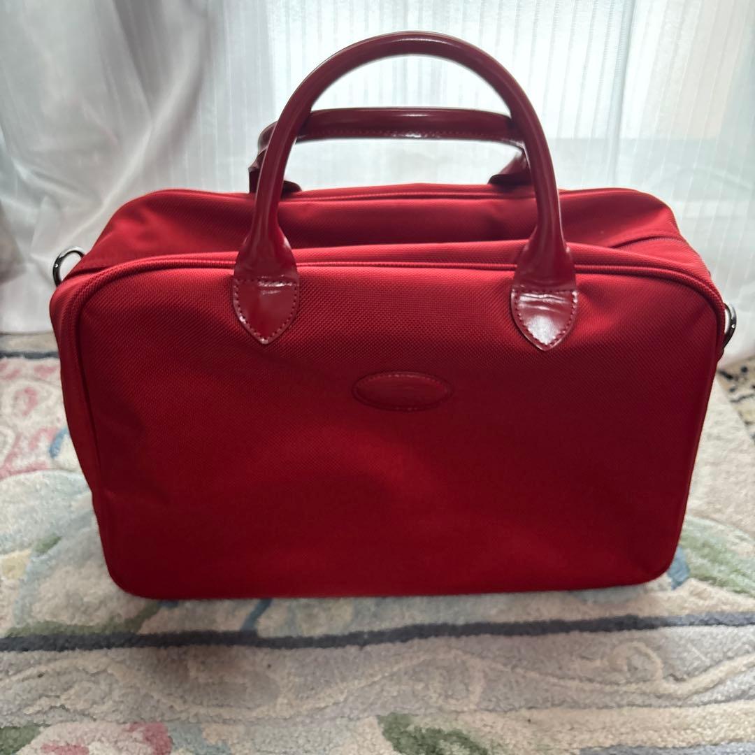 LONGCHAMP ロンシャン スーツケース キャーリーバッグ 旅行カバン 赤色