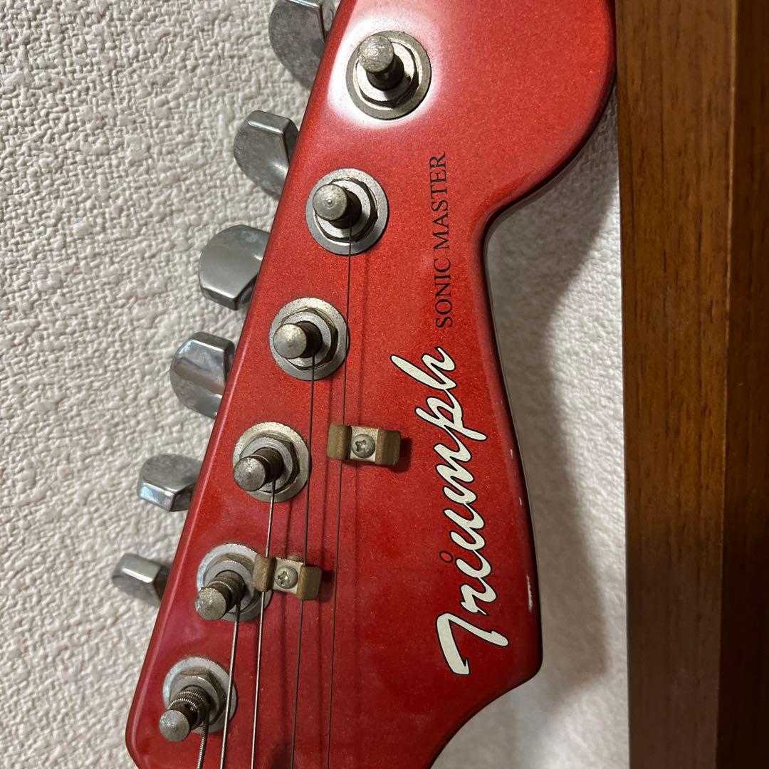 Triumph Sonic Master エレキギター レッド