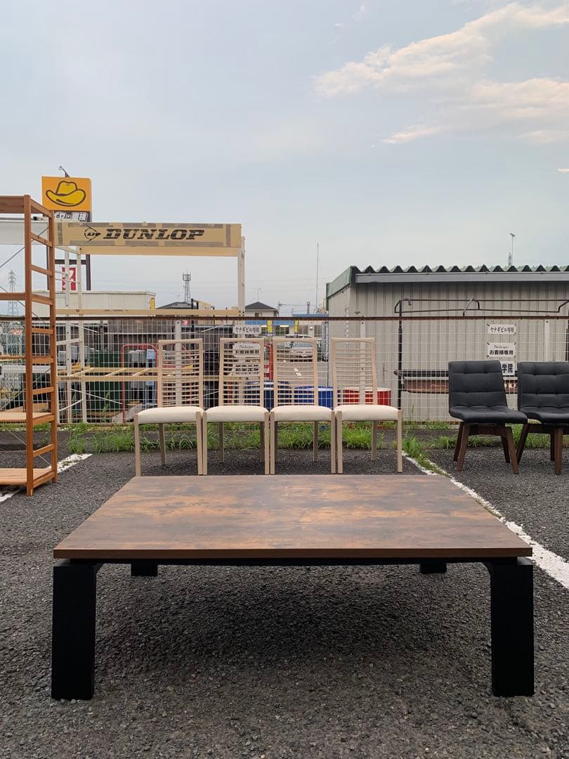 新品未開封 ニトリ リビングこたつ(フロットC 120 ヴィンテージBR