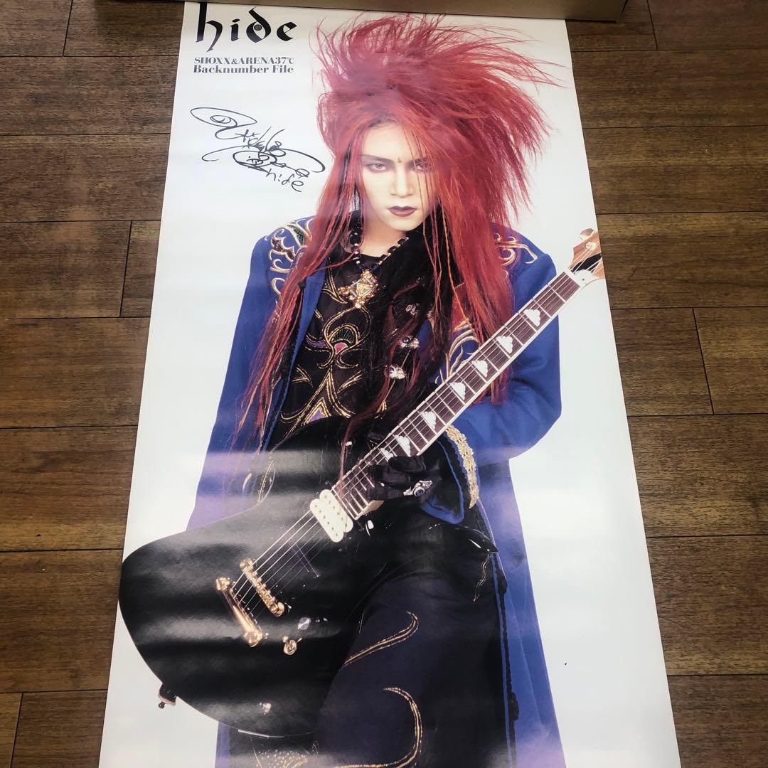 激レア！！ 美品 hide 等身大 ポスター