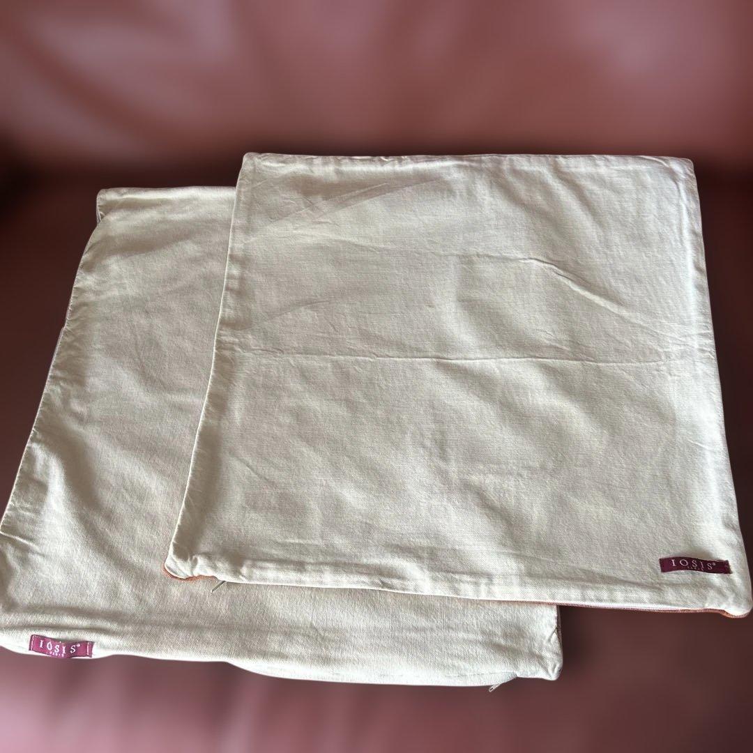 IOSIS クッションカバー　エッフェル塔、風景柄2枚組　イヴドローム