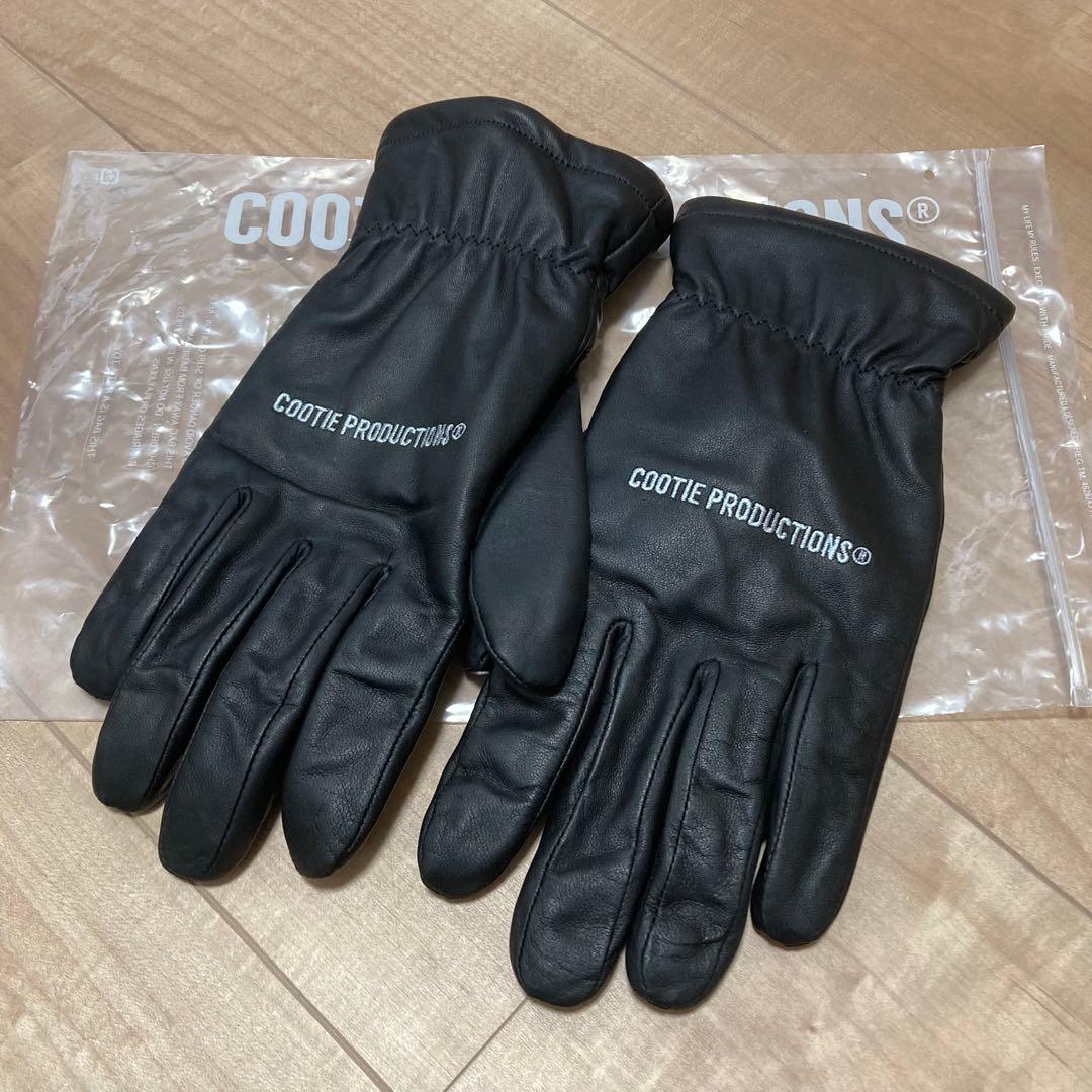 COOTIE PRODUCTIONS レザーグローブ L 24AW