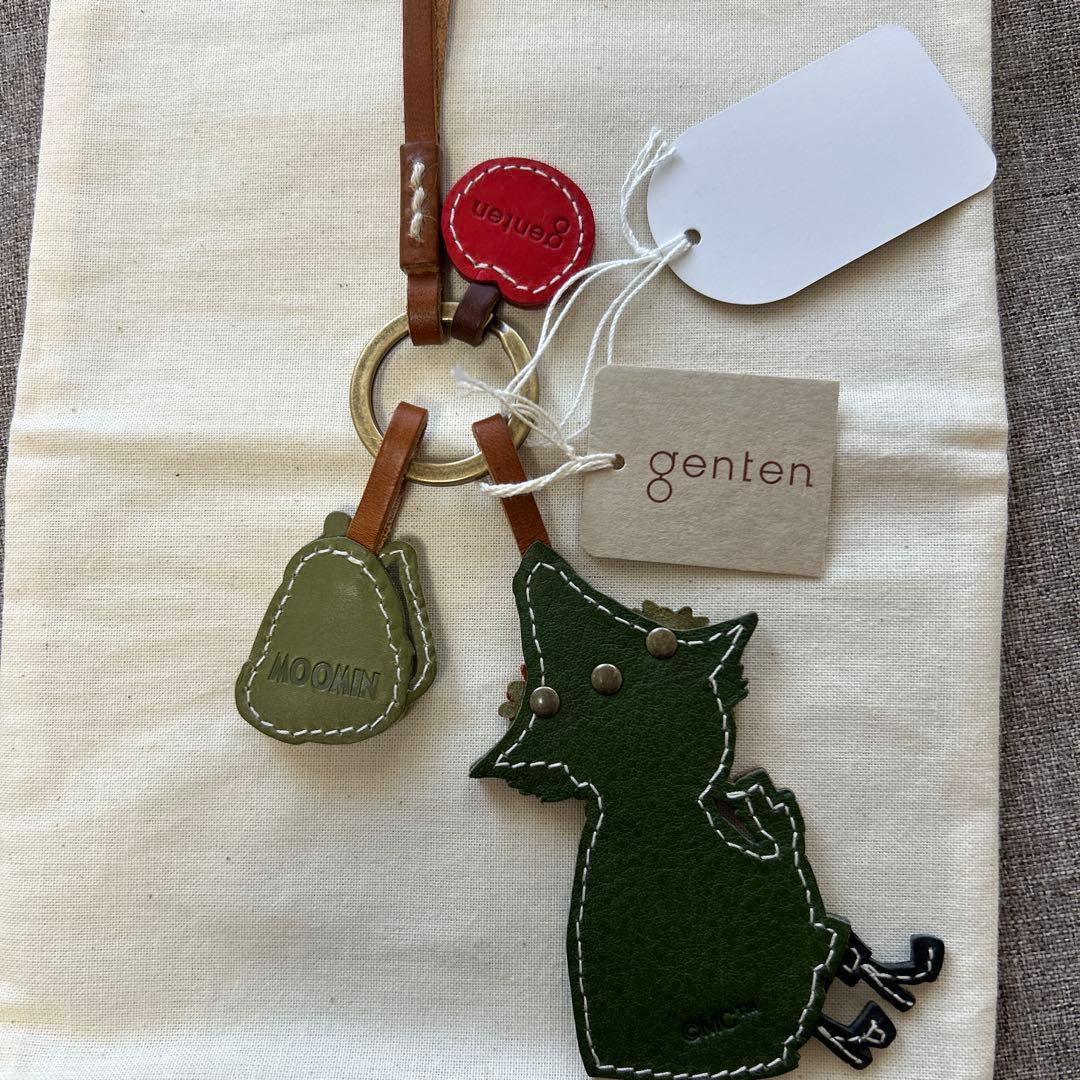 Moomin & genten レザーチャーム