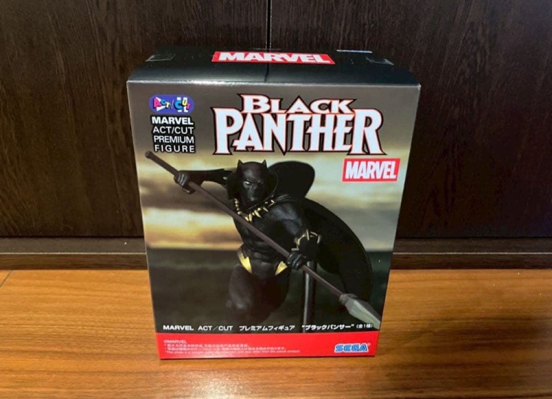MARVEL ACT/CUT プレミアムフィギュア ブラックパンサー - メルカリ