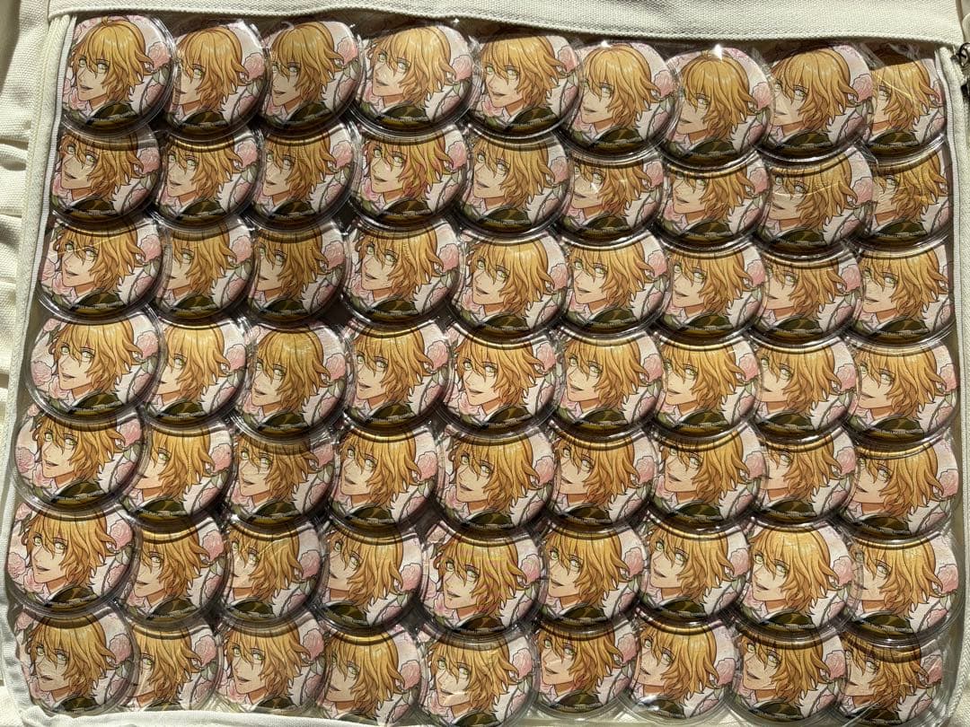 四ノ宮 那月 缶バッジ付きトートバッグ