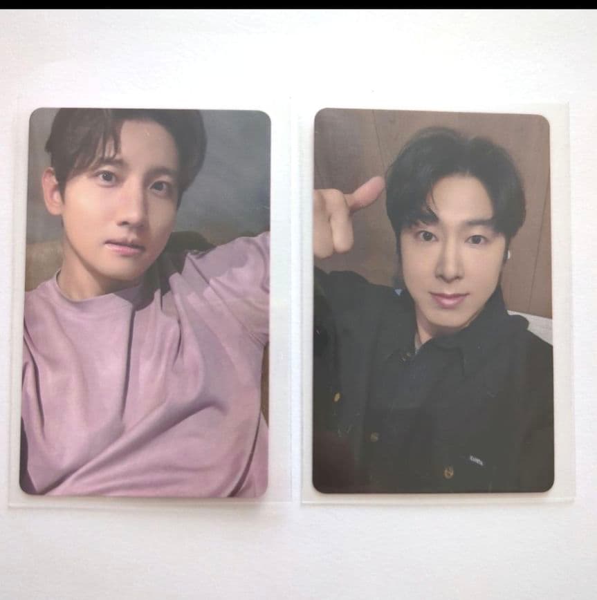 SMTOWN トレカ TVXQ 東方神起 ユンホ ユノ チャンミン 2枚セット
