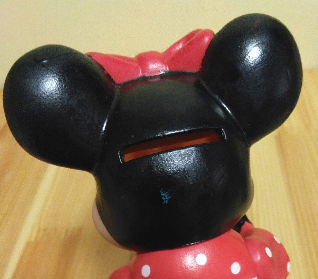 Disney ディズニー 貯金箱 ミッキー ミニー 人形 フィギュア レトロ