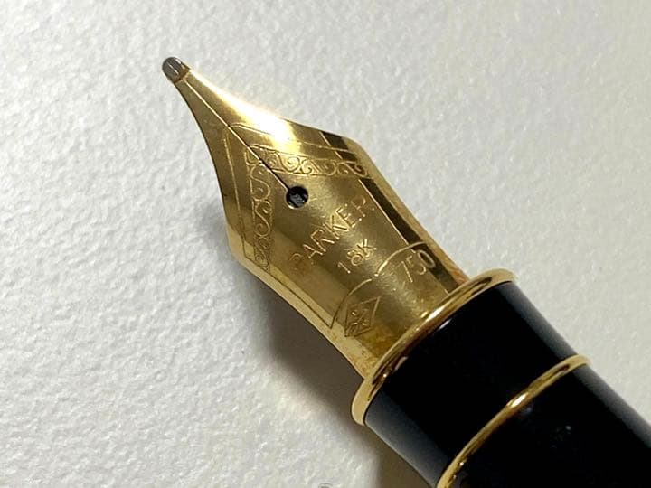 パーカー 万年筆 ソネット ビゾンフォンセ 18k 金ニブ