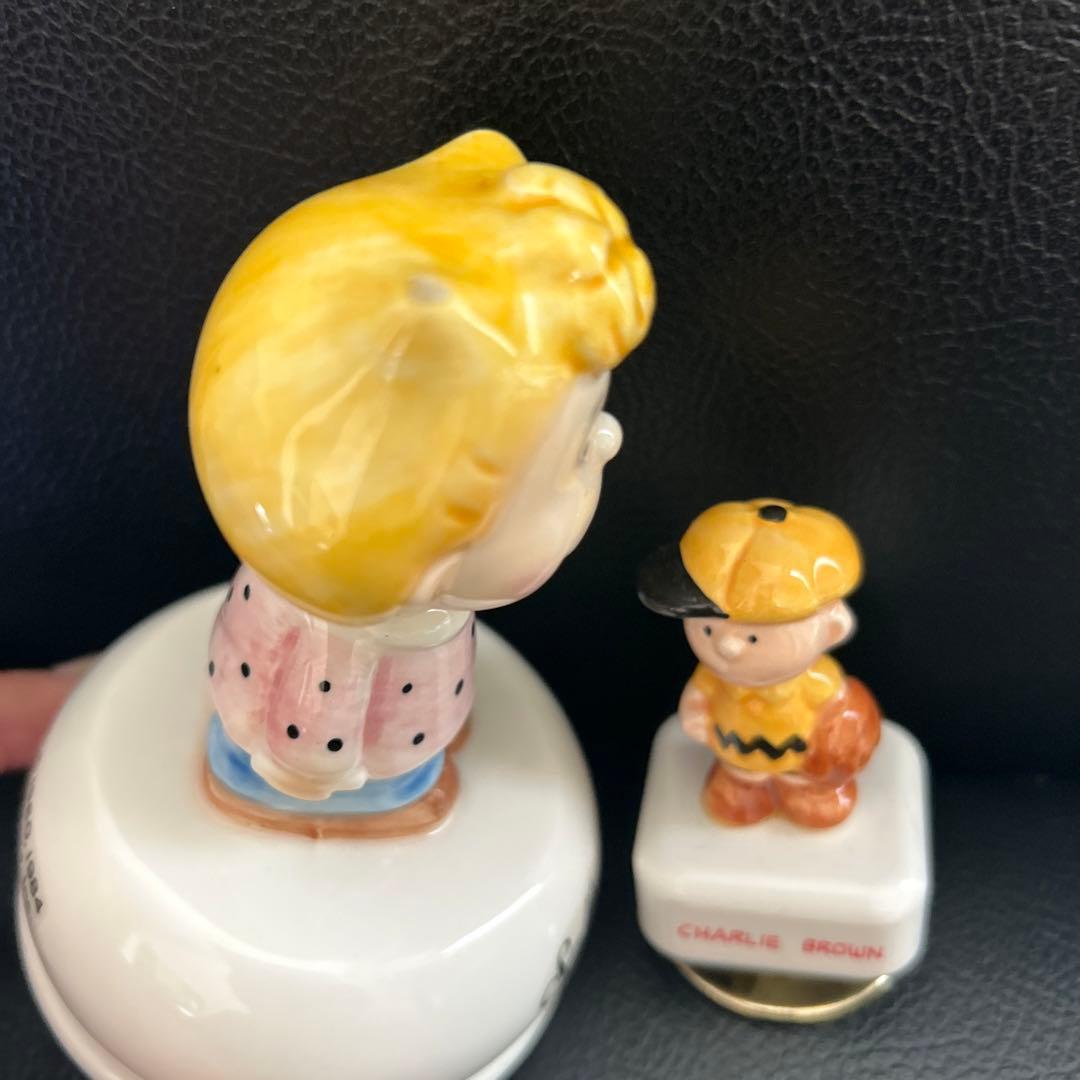 プラ！激レア！最終値下げ！スヌーピー オルゴールセットアンティーク