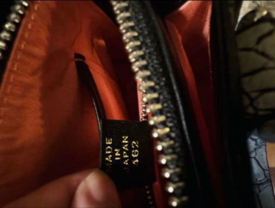 極美品 CROIX  リアルクロコレザー ハンドバッグ ミニトート