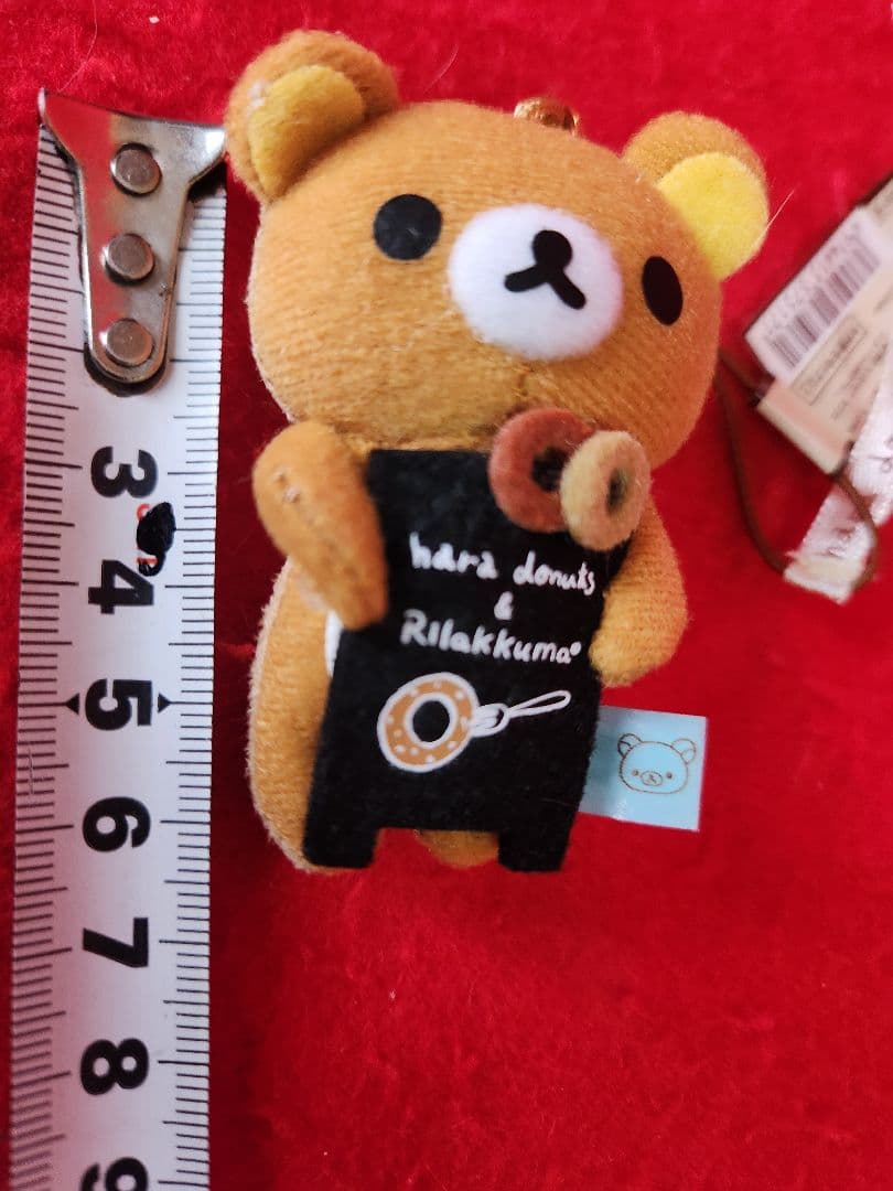 ミニミニ携帯ぬいぐるみクリーナー リラックマ　はらドーナツ　マスコット