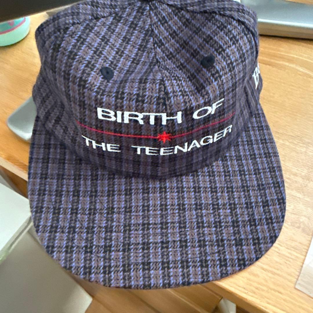 B.Eautiful b.E Hat Mix Plaid キャップ ハット