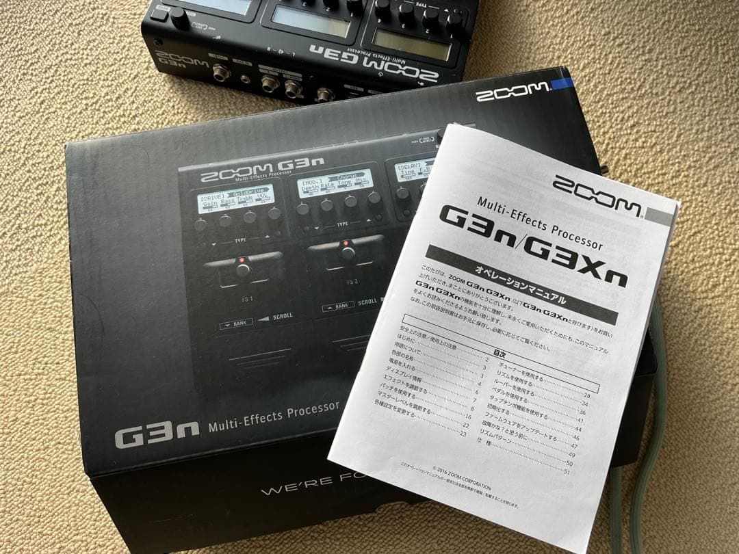 ギター TomoZOOM G3n