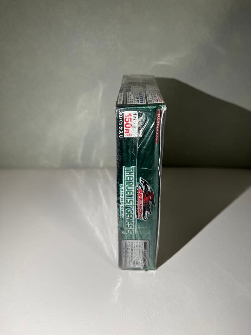 遊戯王　ザ・デュエリスト・ジェネシス　　シュリンク付き　未開封BOX