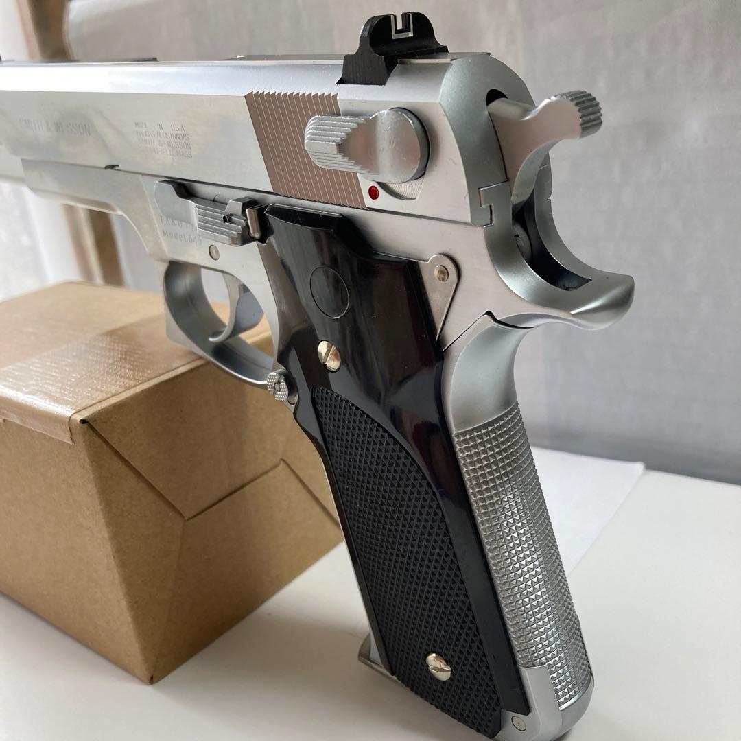 エアーソフトガン　日本製　スミスアンドウェッソン　モデル645 エムジーシー製