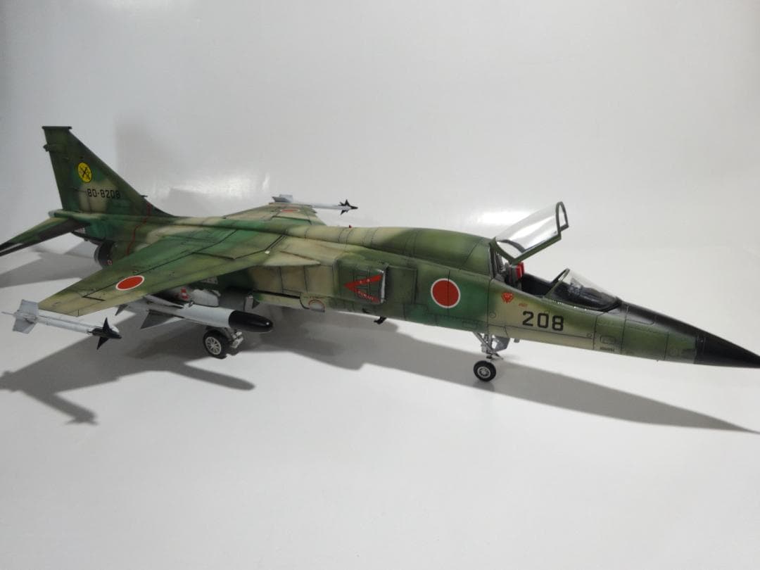 ハセガワ1/48「三菱F-1」完成品