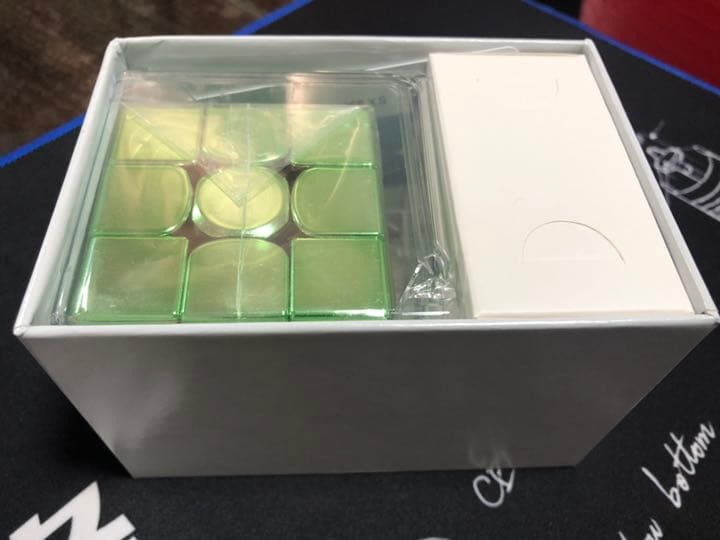 GAN 356XSM Metallic「電気メッキ」緑色 ルービックキューブの通販はau