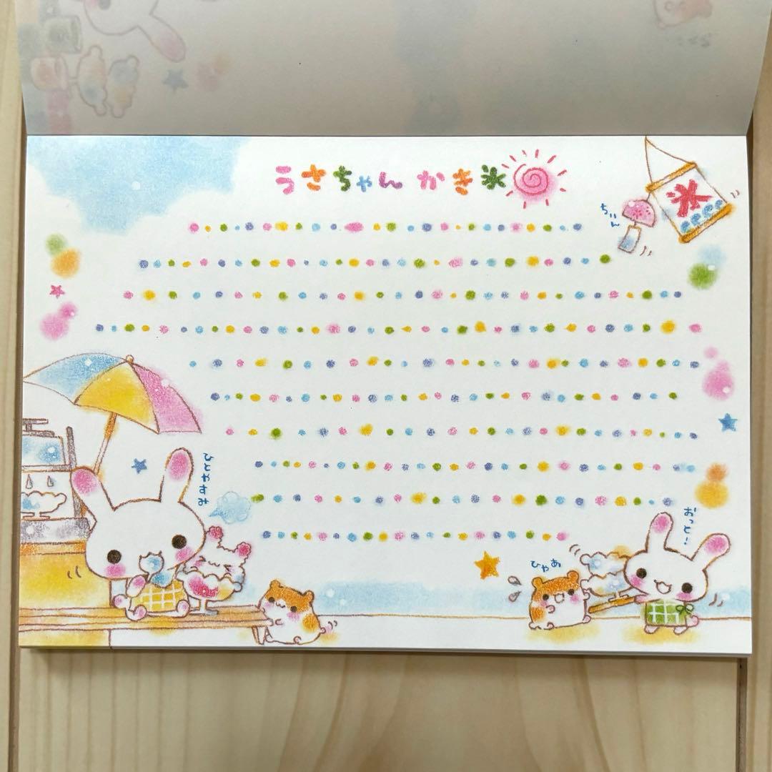 平成レトロ】うさちゃん かき氷 メモ帳 カミオジャパン - メルカリ
