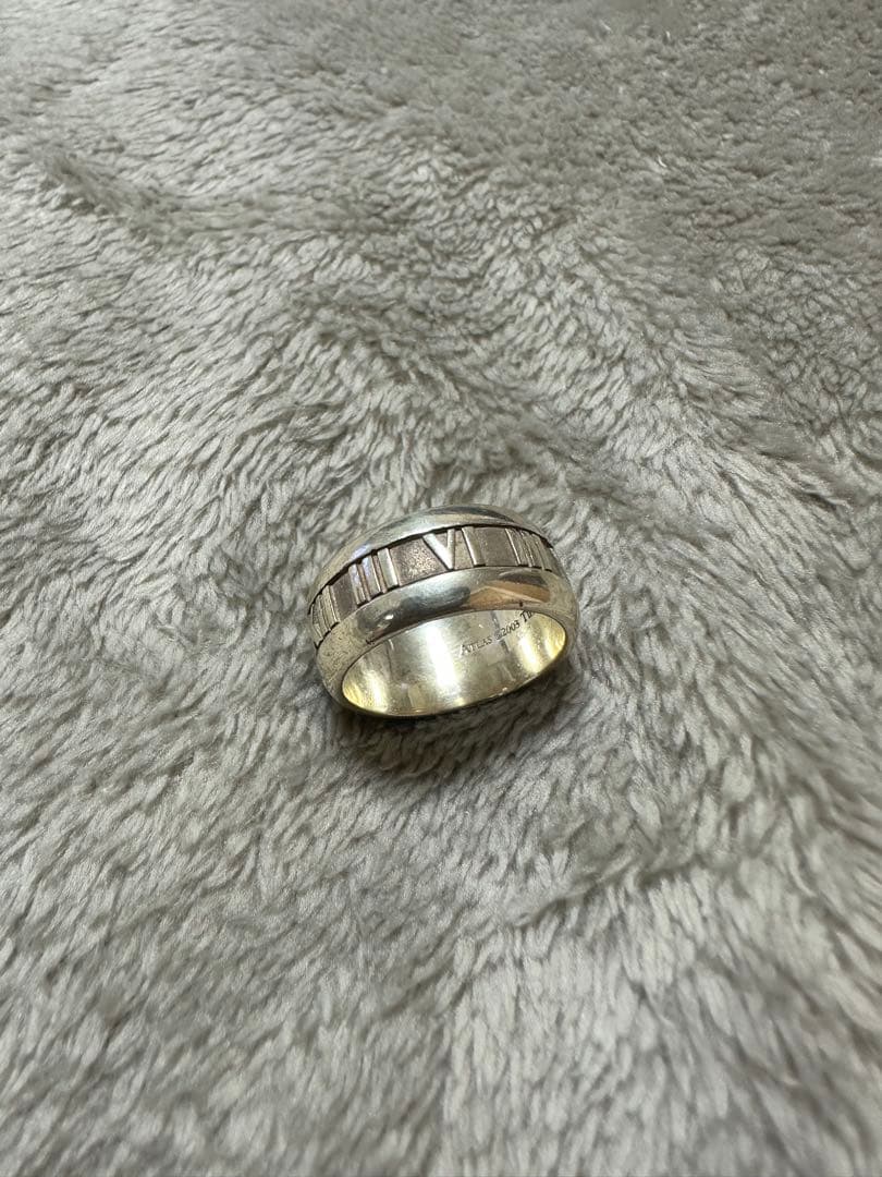 ティファニーシルバー ローマ数字 リング